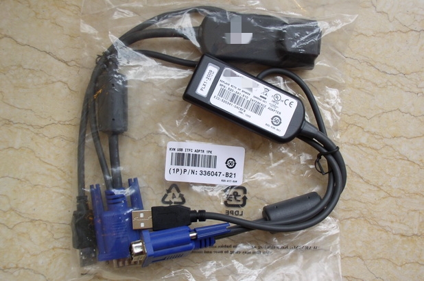 336047-B21 396633-001 AF623A AF628A VGA-USB RJ45 KVM..